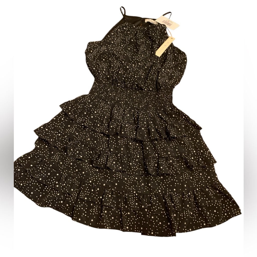 She + sky girls halter star dress